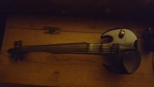 andi leahy electric black fiddle violin