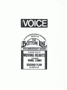 ground plan traditional irish music band the village voice bottom line moving hearts donal lunny andi leahy eileen ivers caesar pacifici 9